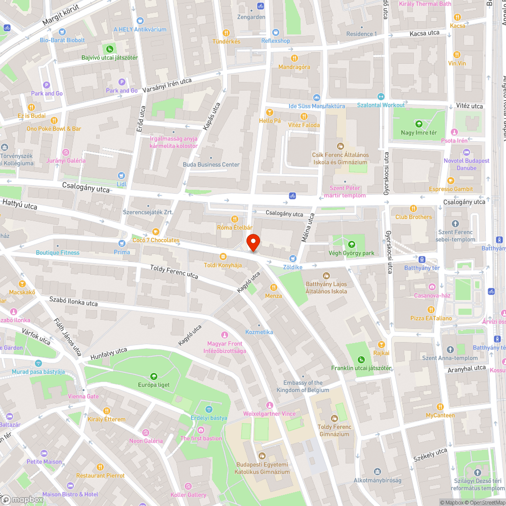 Közlekedési lámpa probléma bejelentés helye