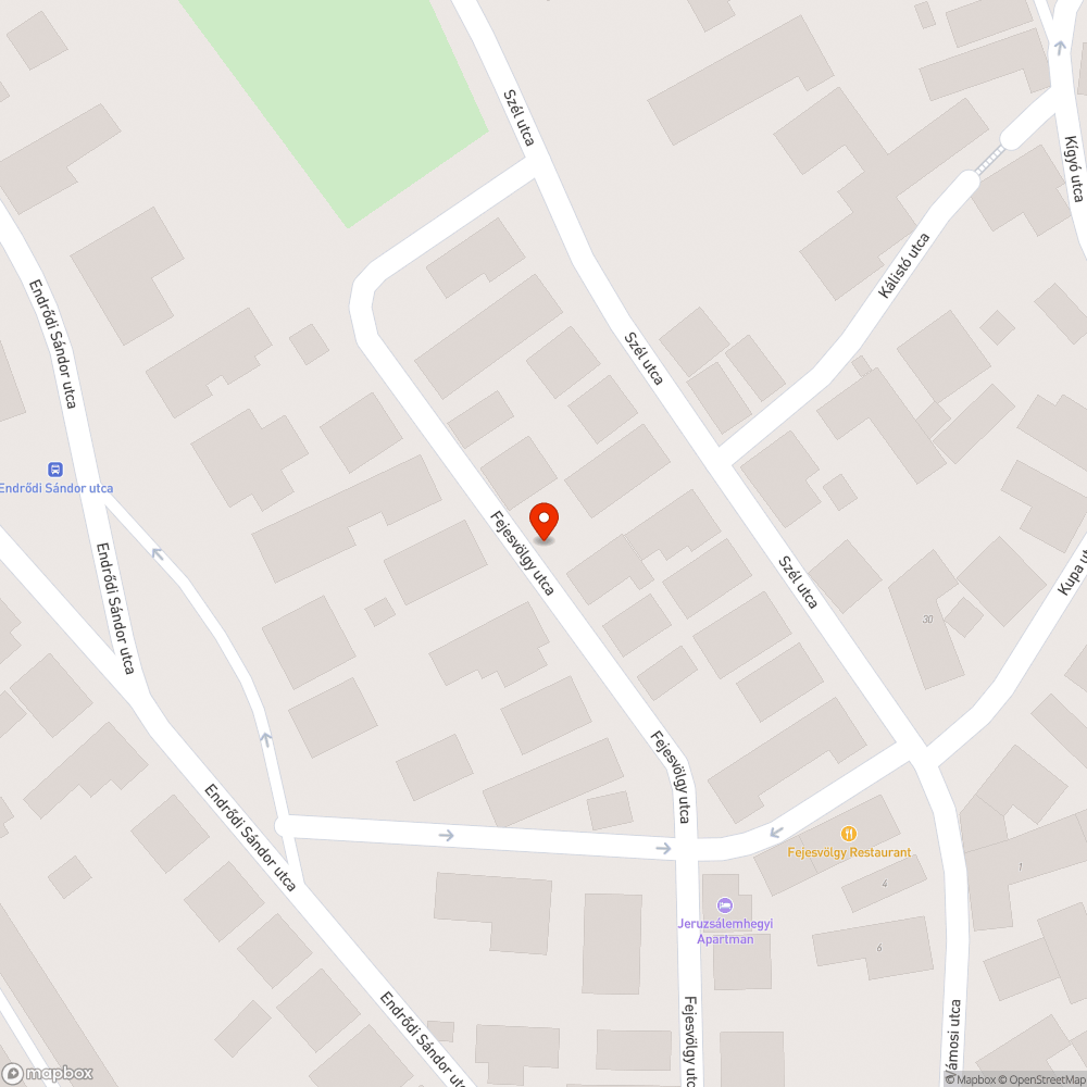 Sáros közterület bejelentés helye