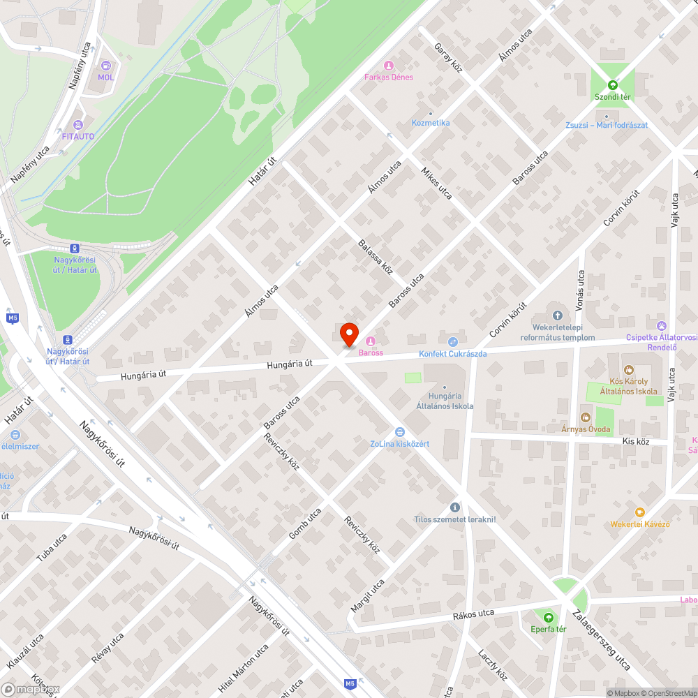 Láthatatlan STOP tábla bejelentés helye