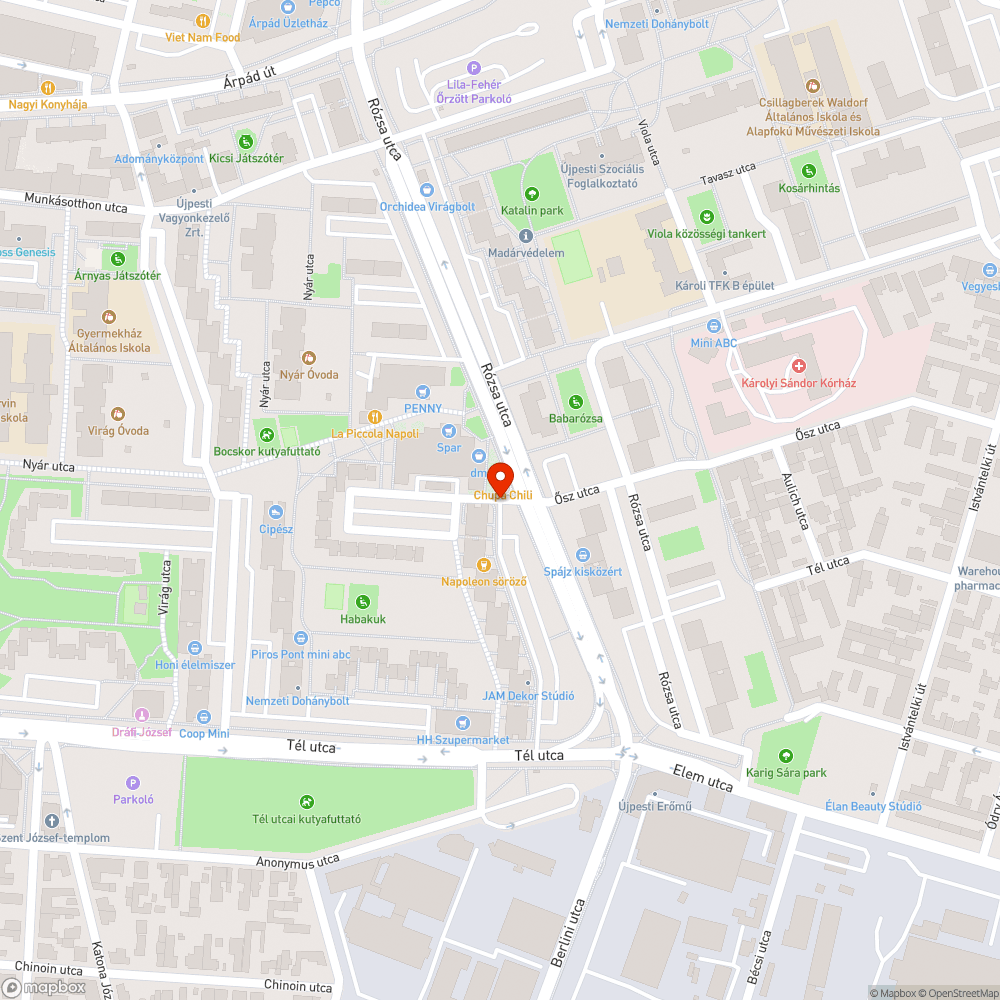 Hónapok óta parkoló autó defektes gumikkal bejelentés helye