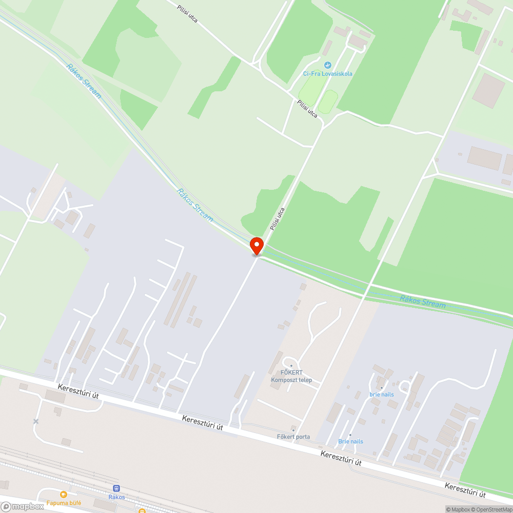 Szemét szétdobálva a X. kerület Felsőrákosi részén bejelentés helye