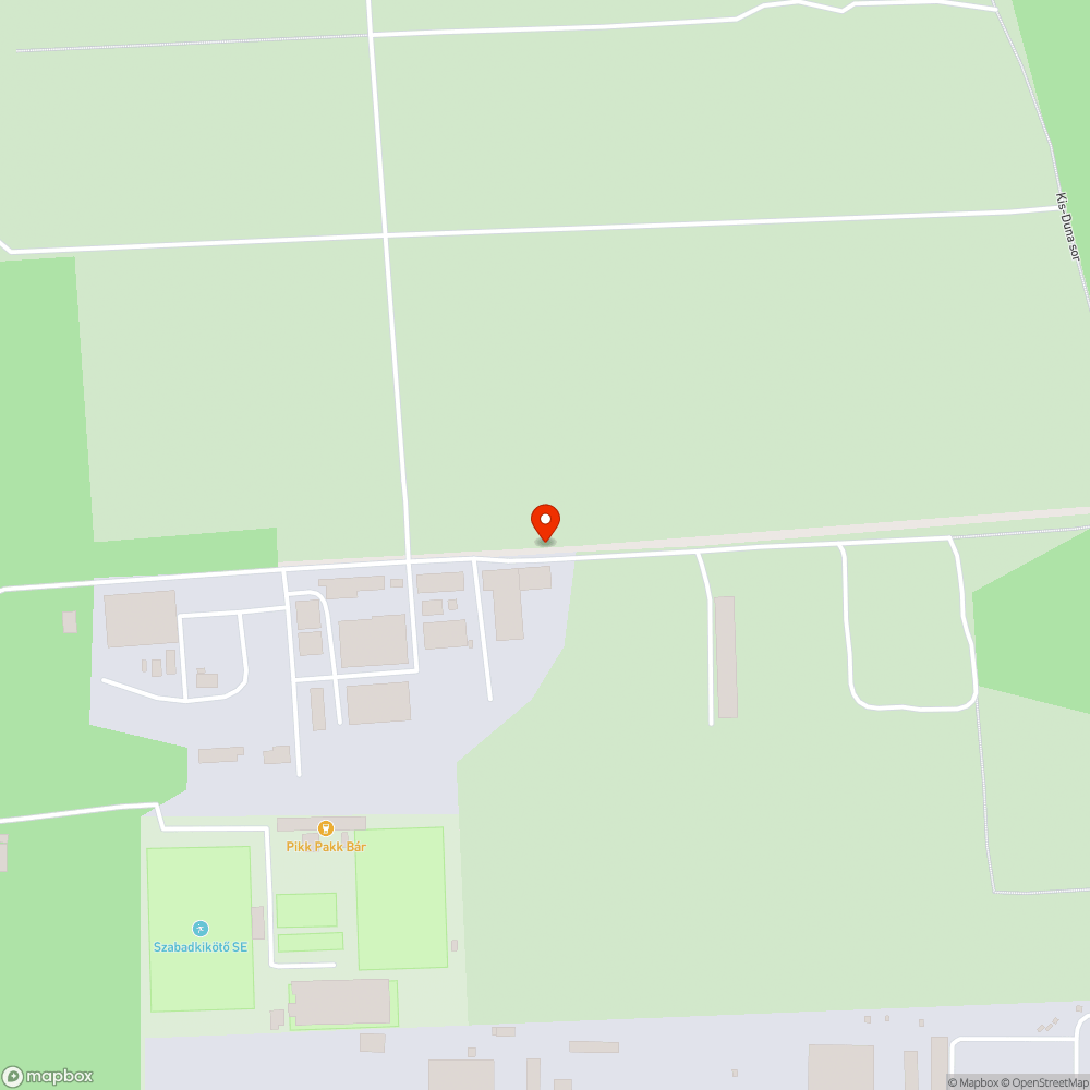 Ipari területről ,,ömlik ki" a szemét közterületre bejelentés helye