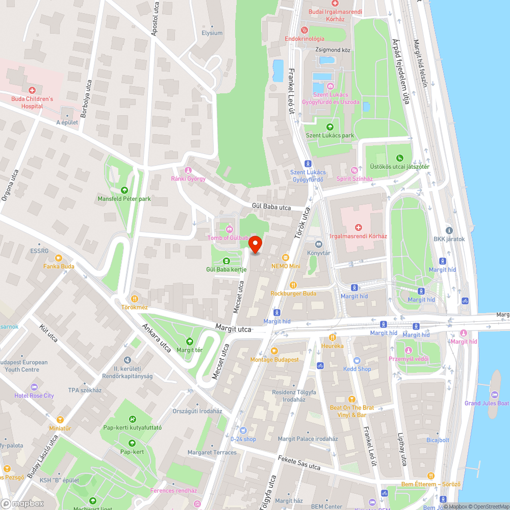 Mecset utca járdán parkolás bejelentés helye