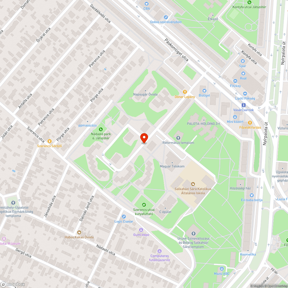 Elhagyott Daewo bejelentés helye