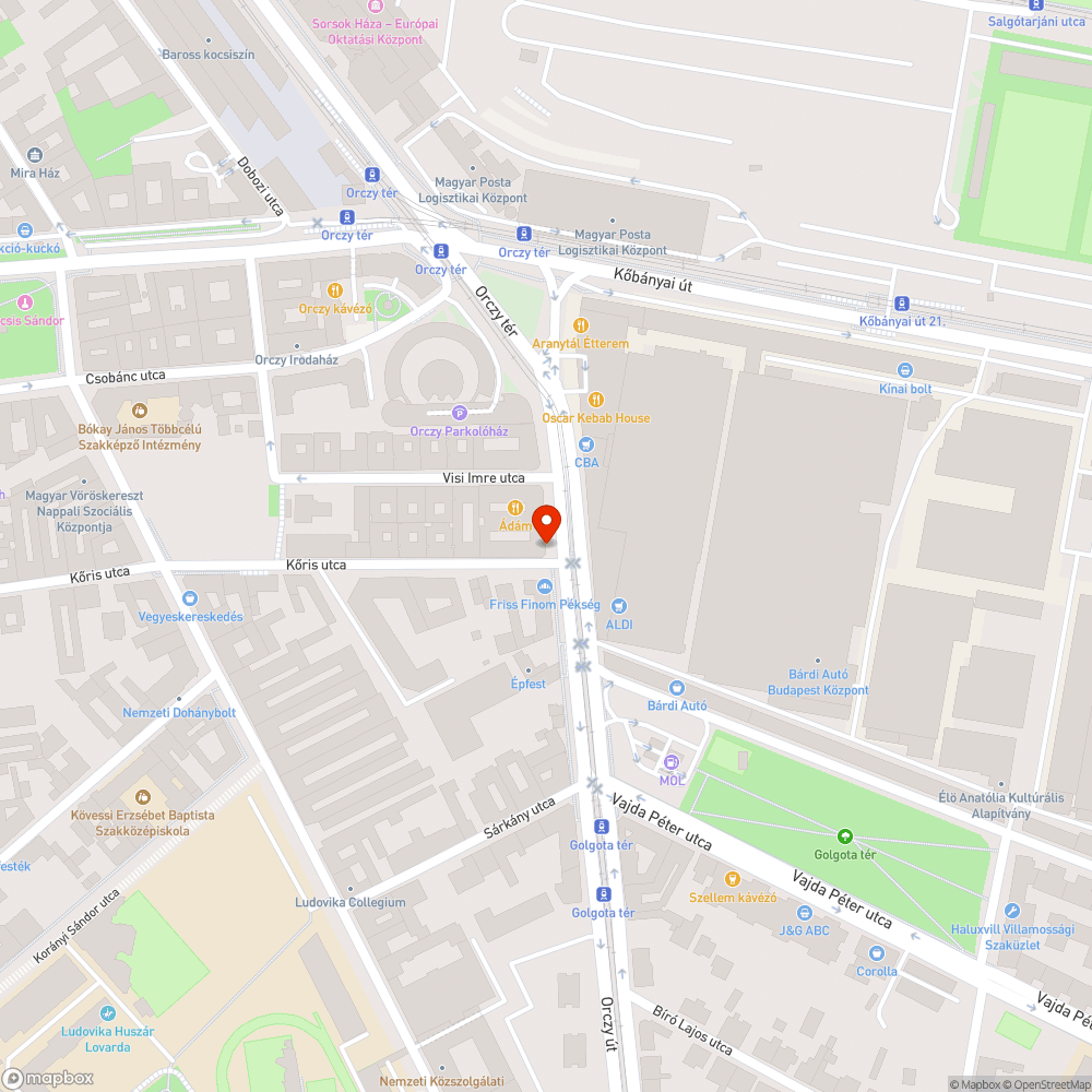 Itt hagyott oszloptalpak bejelentés helye