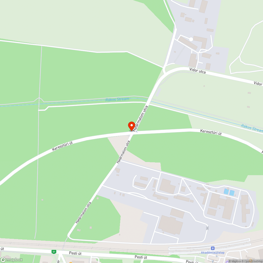 Hiányzó tábla bejelentés helye