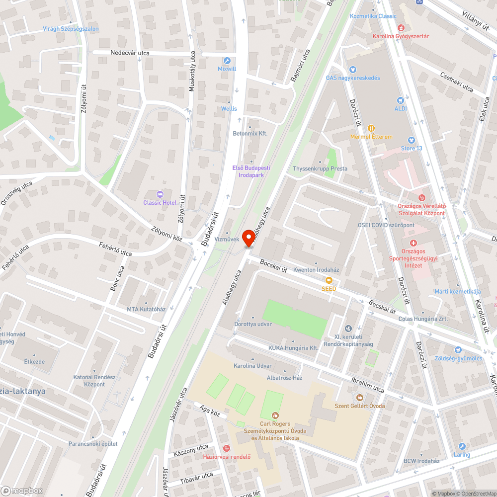 Zebra hiànya bejelentés helye