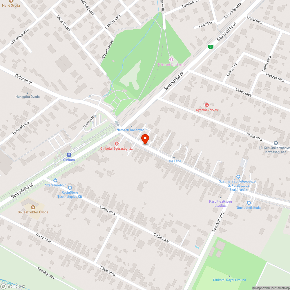 Rendszám nélküli szgk. bejelentés helye