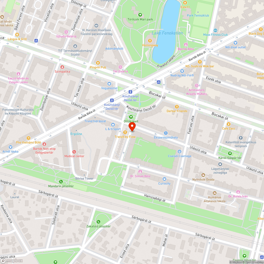 Kiszáradt fa bejelentés helye