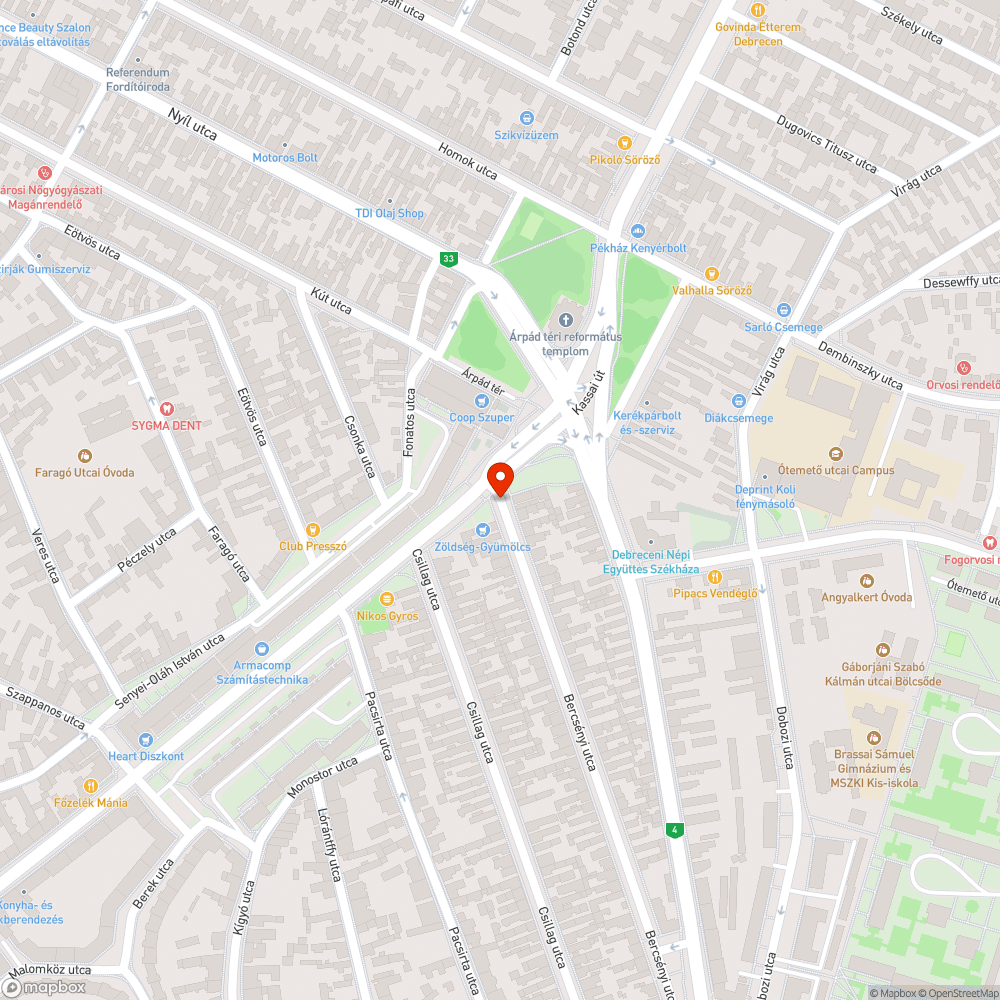 Hibás lámpafejek bejelentés helye