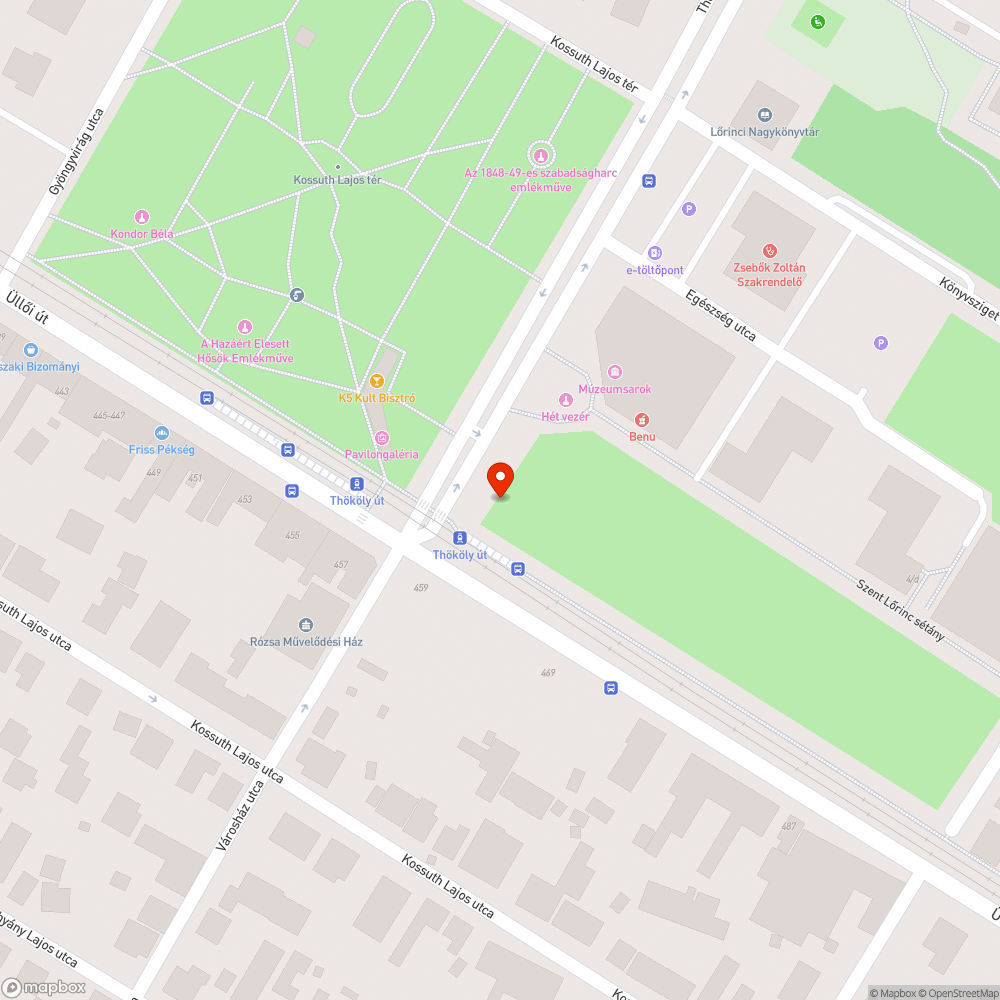 Kidőlt óriásplakát bejelentés helye