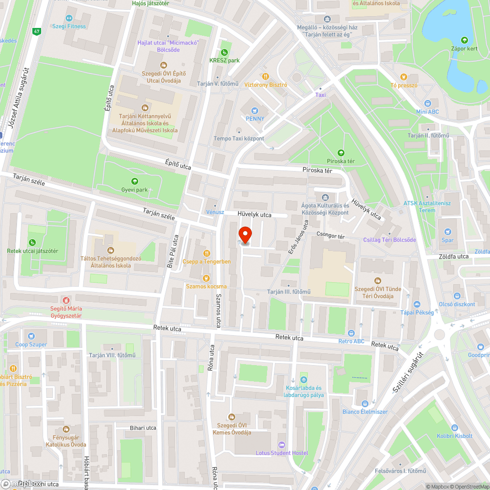 Elhullott madár bejelentés helye