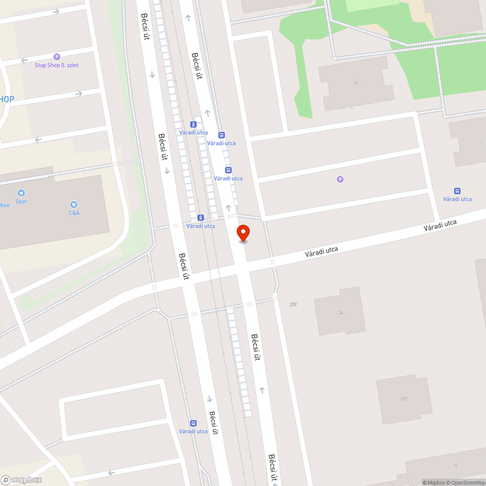 Járdára belógó ágak bejelentés helye