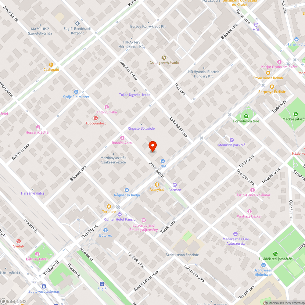 Szemétkupac bejelentés helye