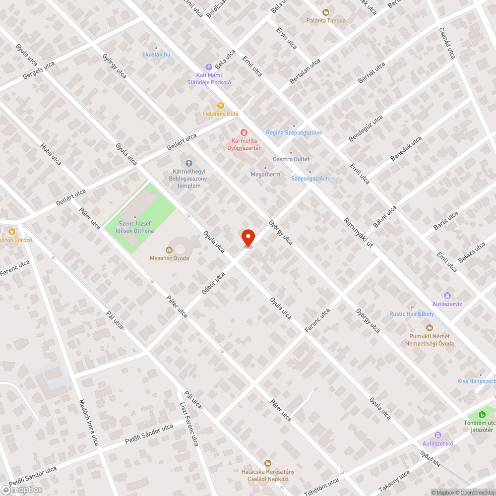 Illegális fekvőrendőr bejelentés helye