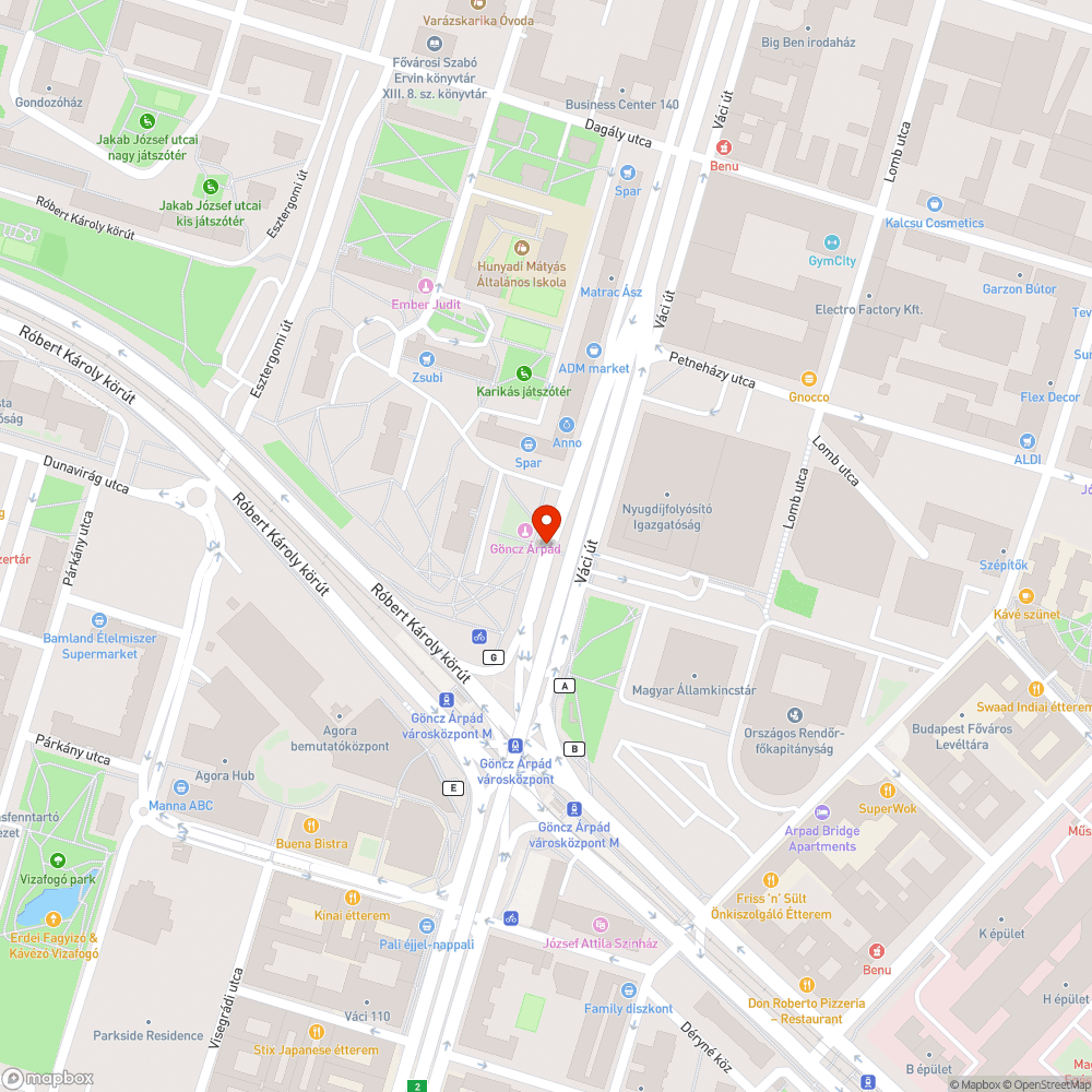 Felpúposodott aknafedél bejelentés helye