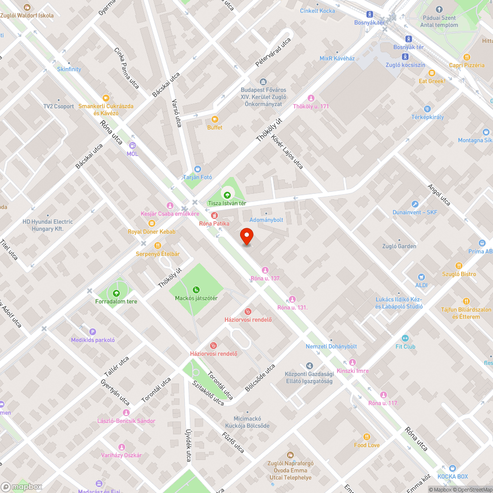 Lomok az utcán bejelentés helye