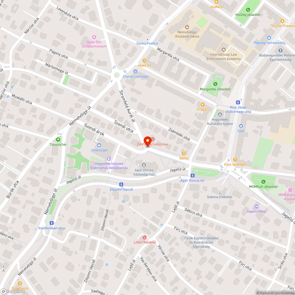 Zebra létesítése bejelentés helye