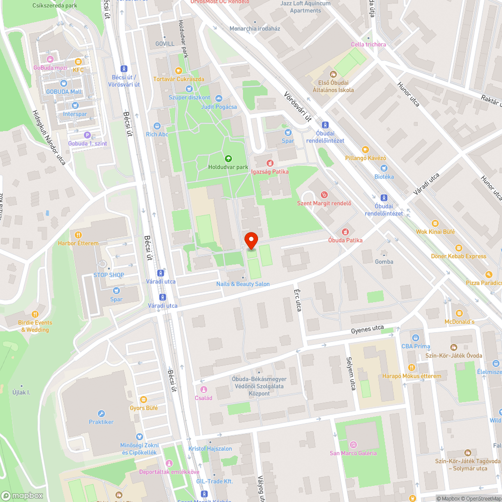 Letört faág bejelentés helye