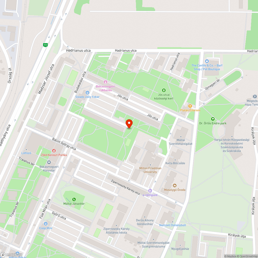 Zöldhulladék bejelentés helye