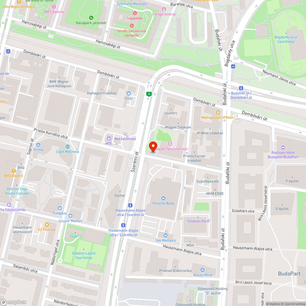 Elhagyott Yaris bejelentés helye