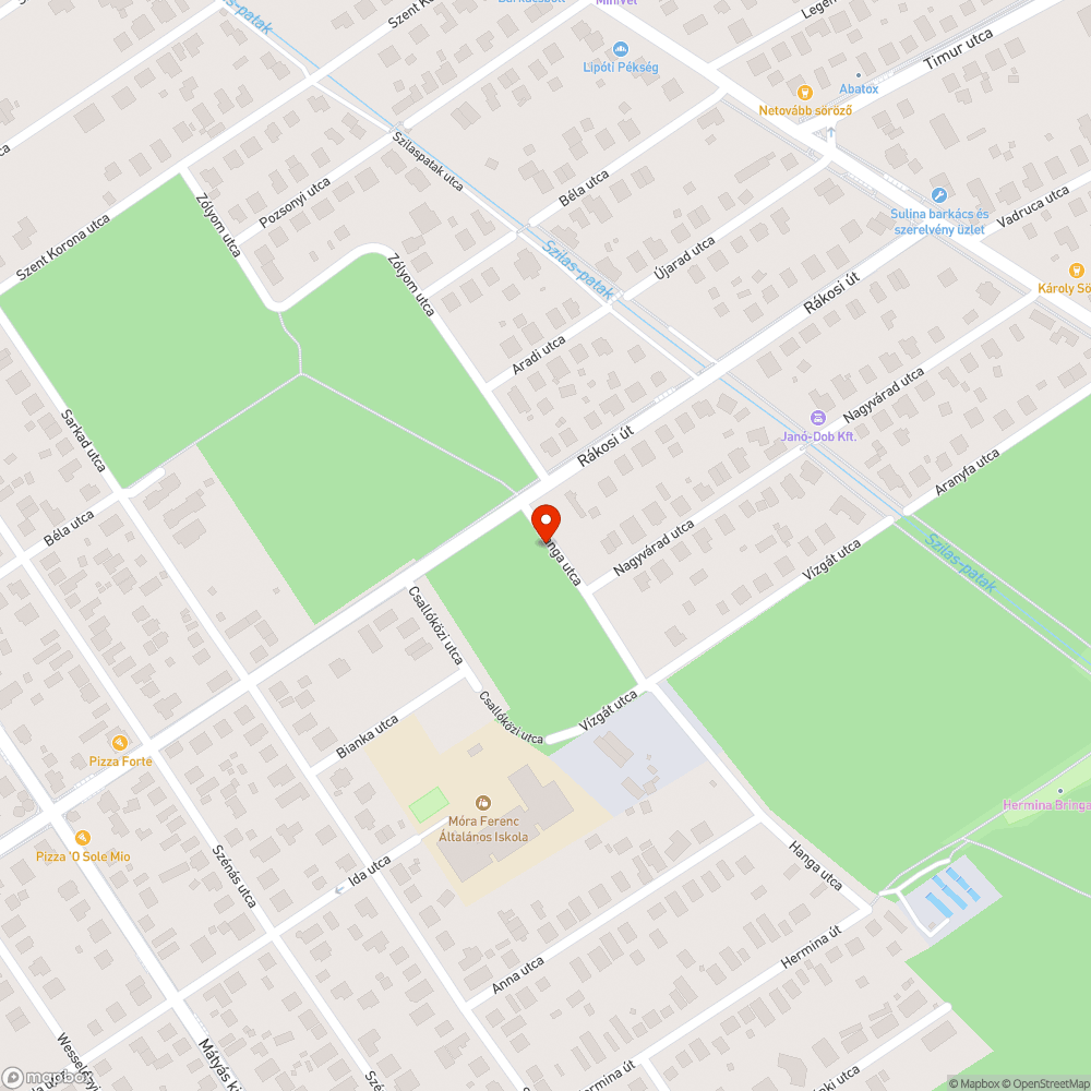 Úttestet és távközlési kábeleket benövő fák, bokrok bejelentés helye