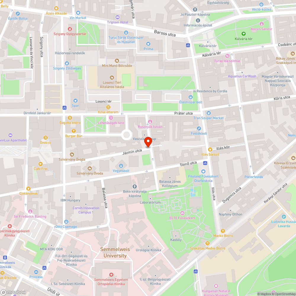 Friss felfestés lekopott bejelentés helye