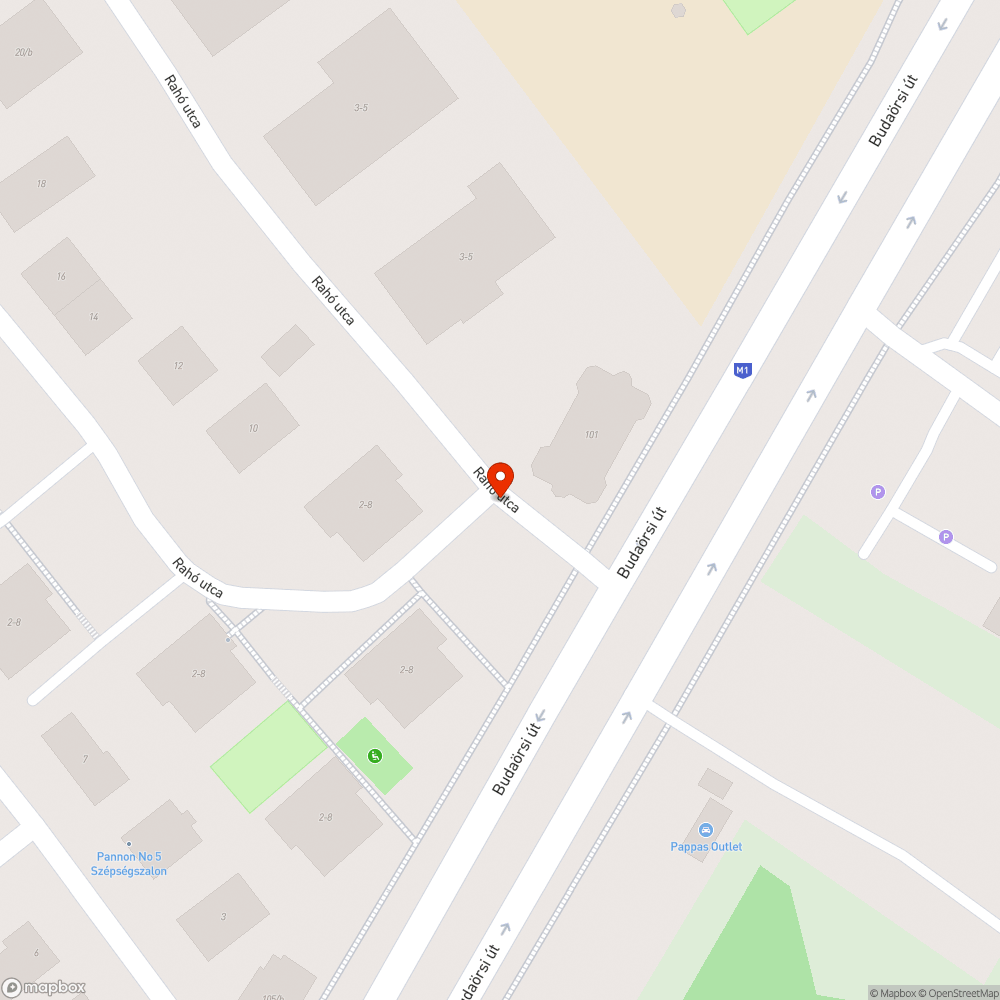 Rahó utca víz elvezetése bejelentés helye