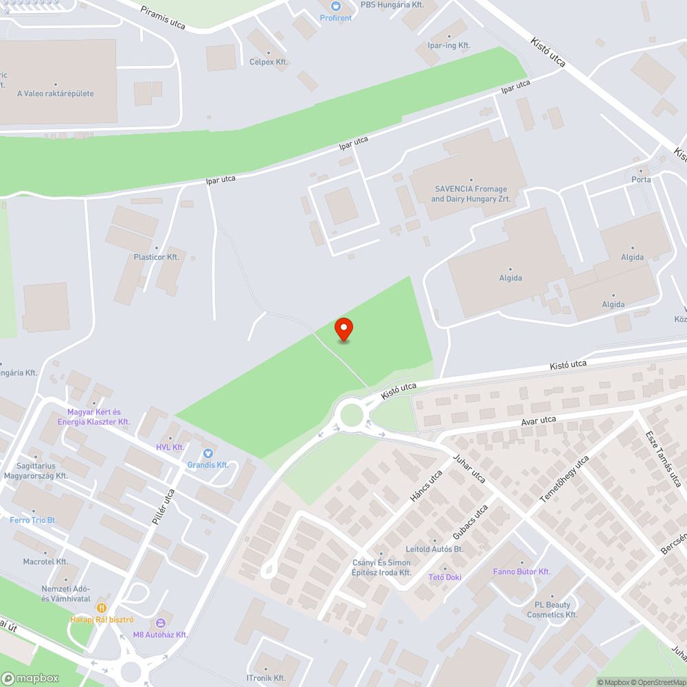 Kidőlt fa az ösvényen bejelentés helye