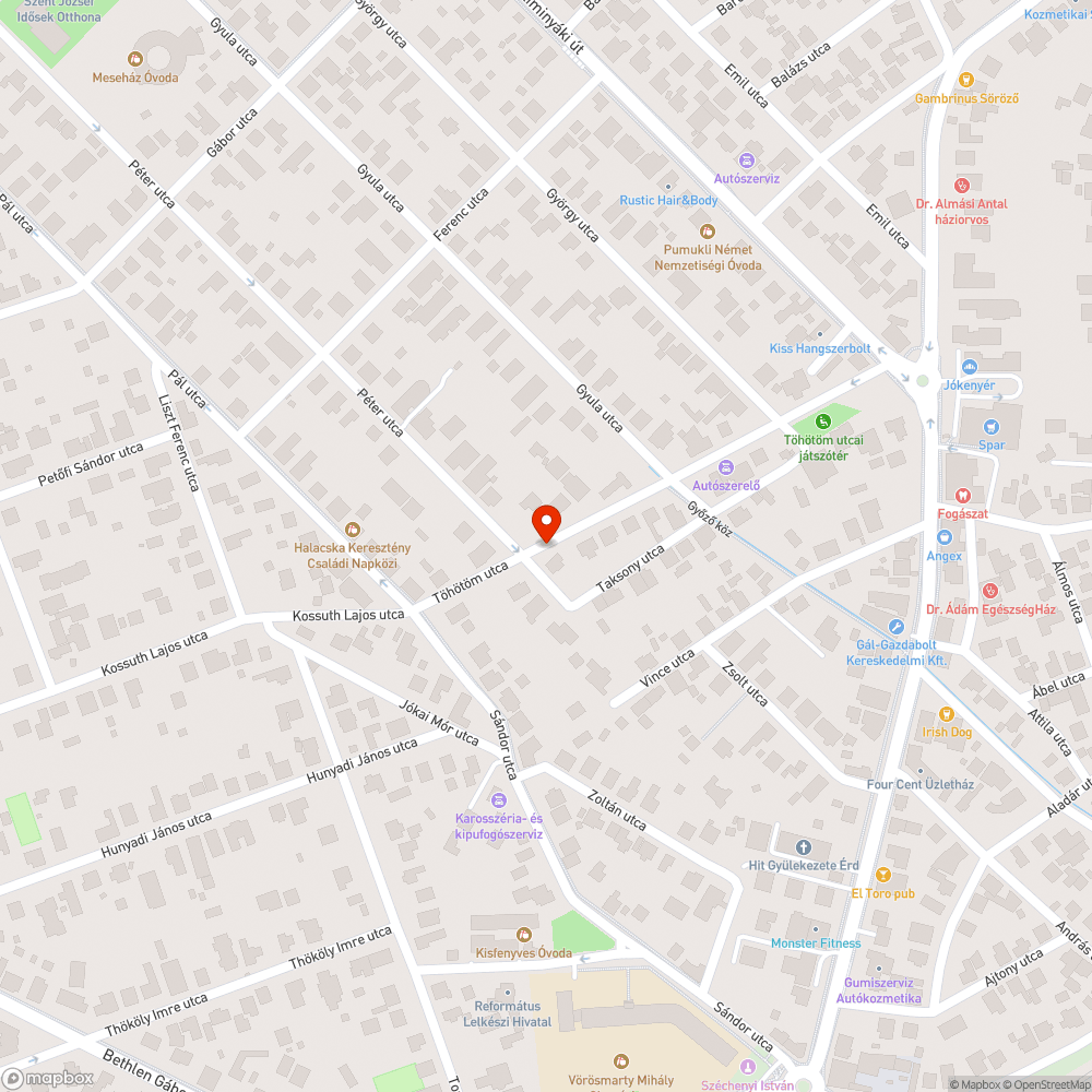 Kidőlt tábla bejelentés helye