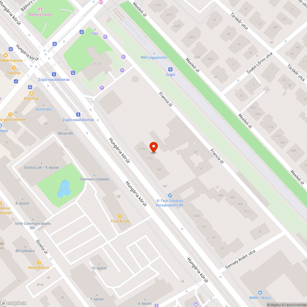 Gazos park bejelentés helye