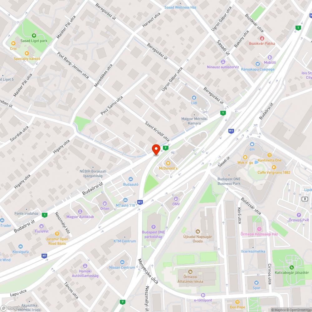 Rövid zöld jelzés bejelentés helye