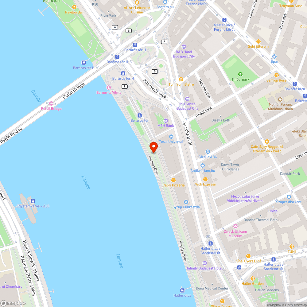 Graffiti bejelentés helye