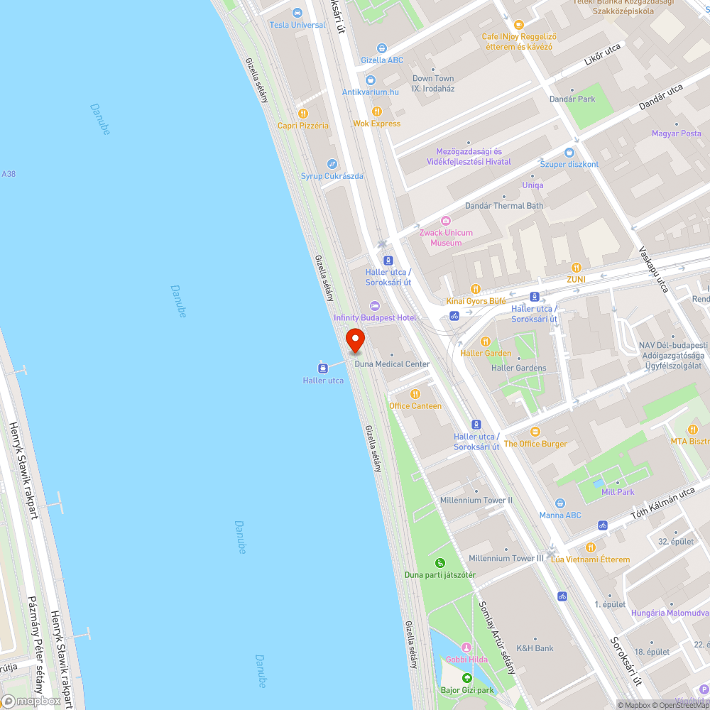 Graffiti bejelentés helye