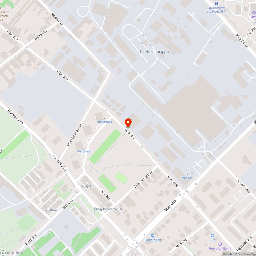 Az út szélén rohad el bejelentés helye