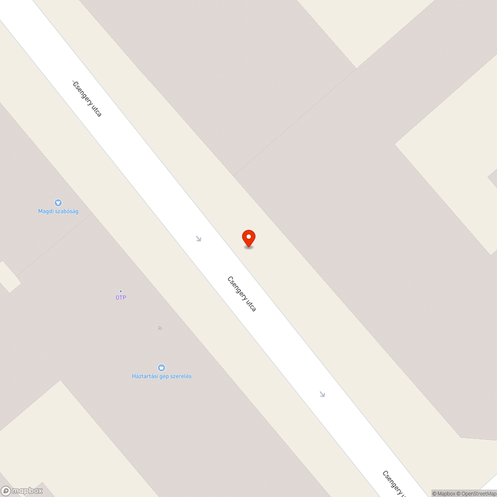 Régóta eldugult folyóka bejelentés helye