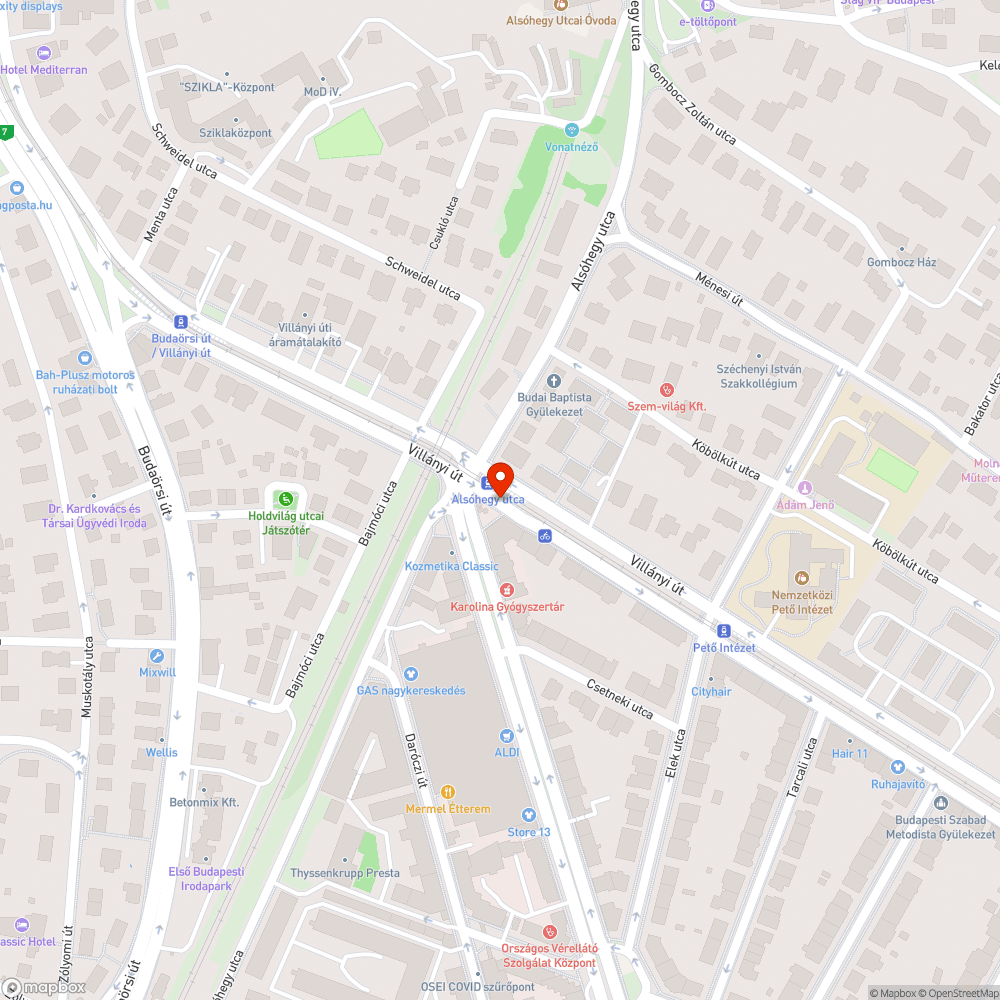 Lekopott pad bejelentés helye