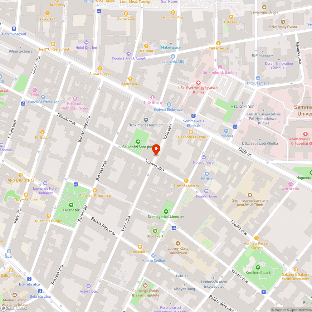 Kidőlt oszlop bejelentés helye