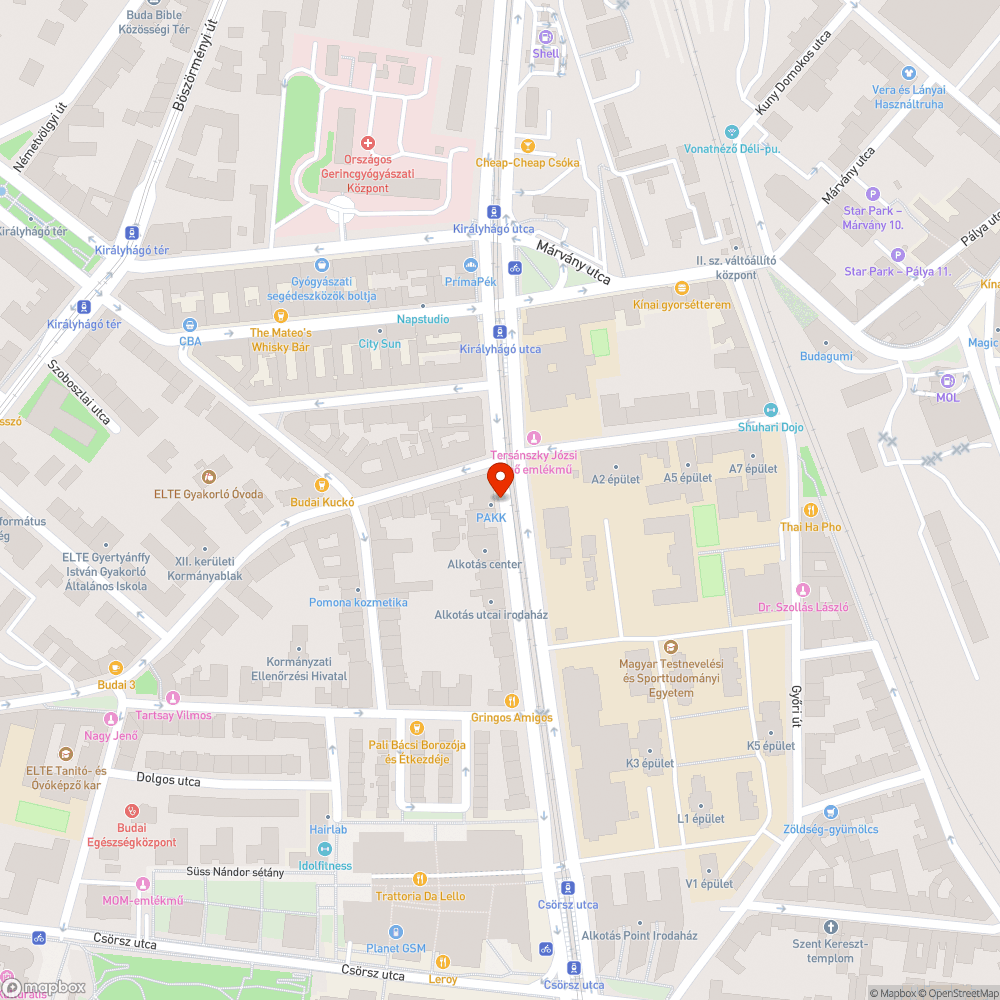 Helyéről kiesett poller bejelentés helye