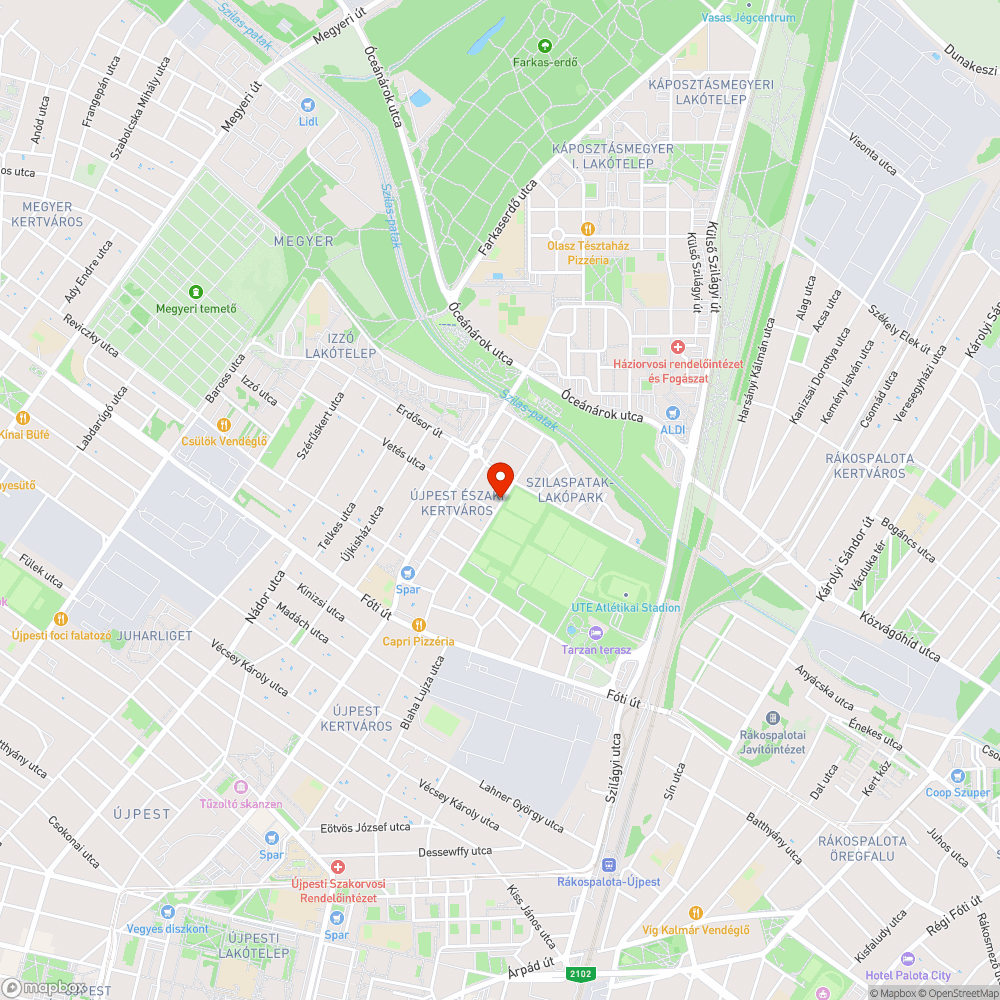 Kátyús úttest bejelentés helye