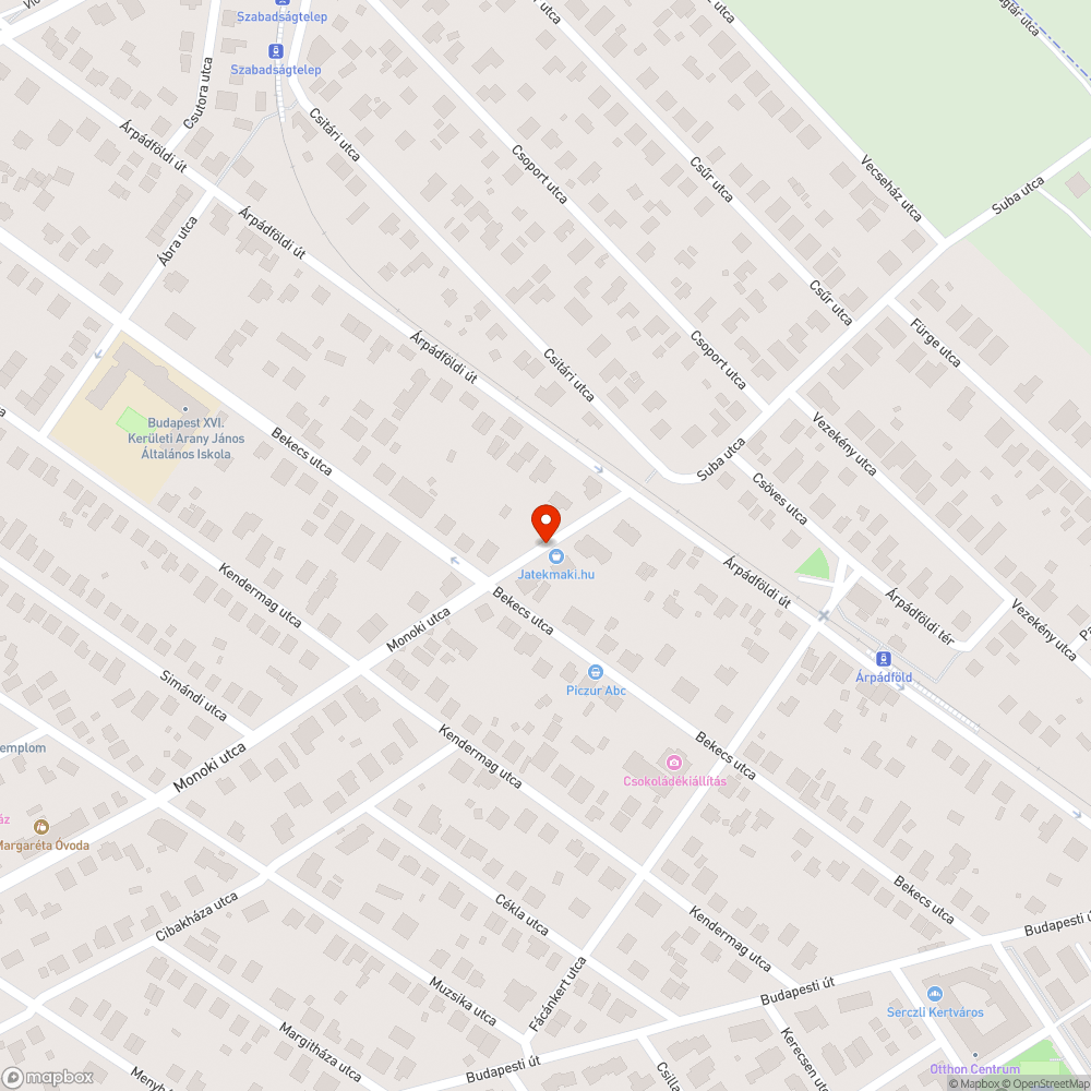 Megsüllyedt járda bejelentés helye