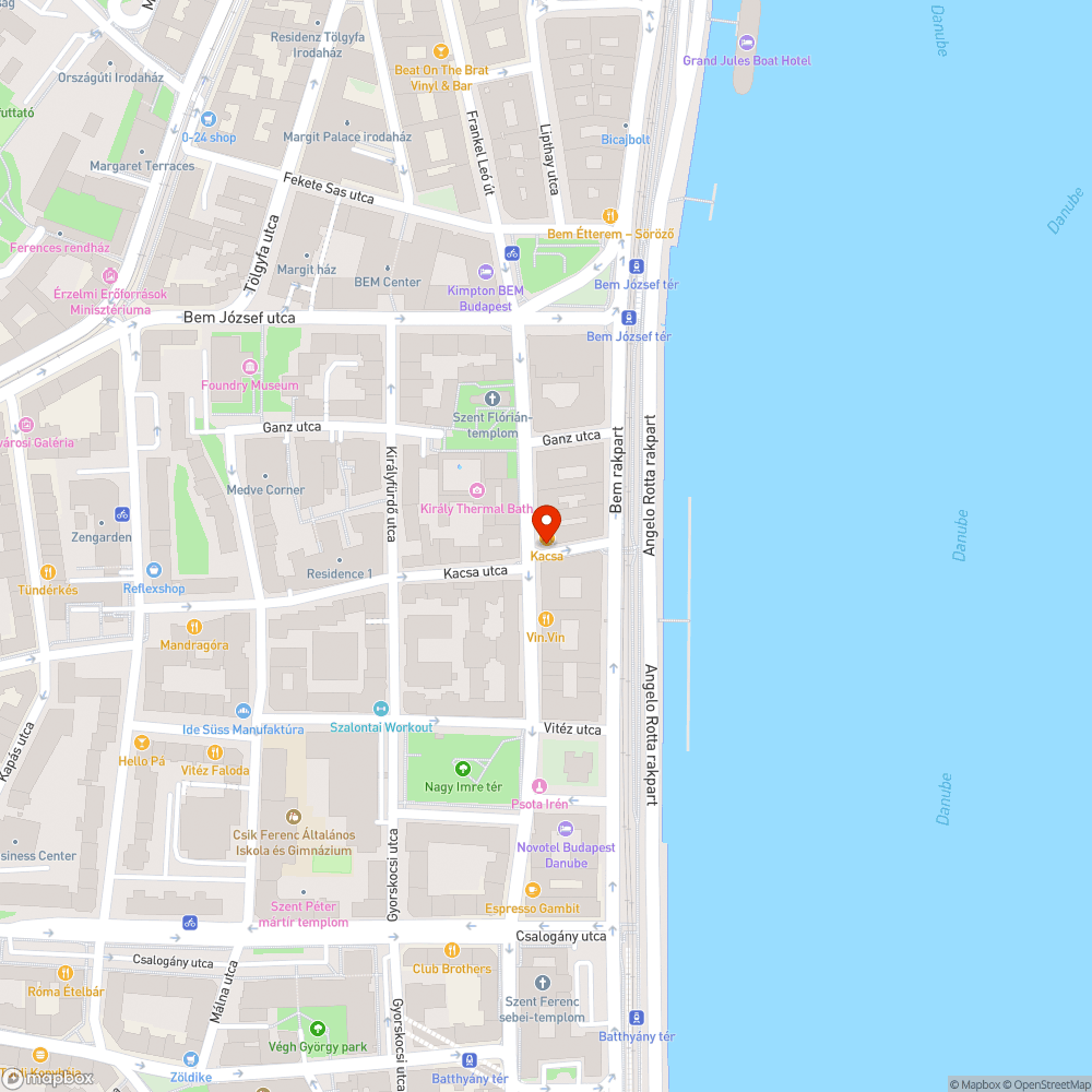 Süllyedt fedlap bejelentés helye