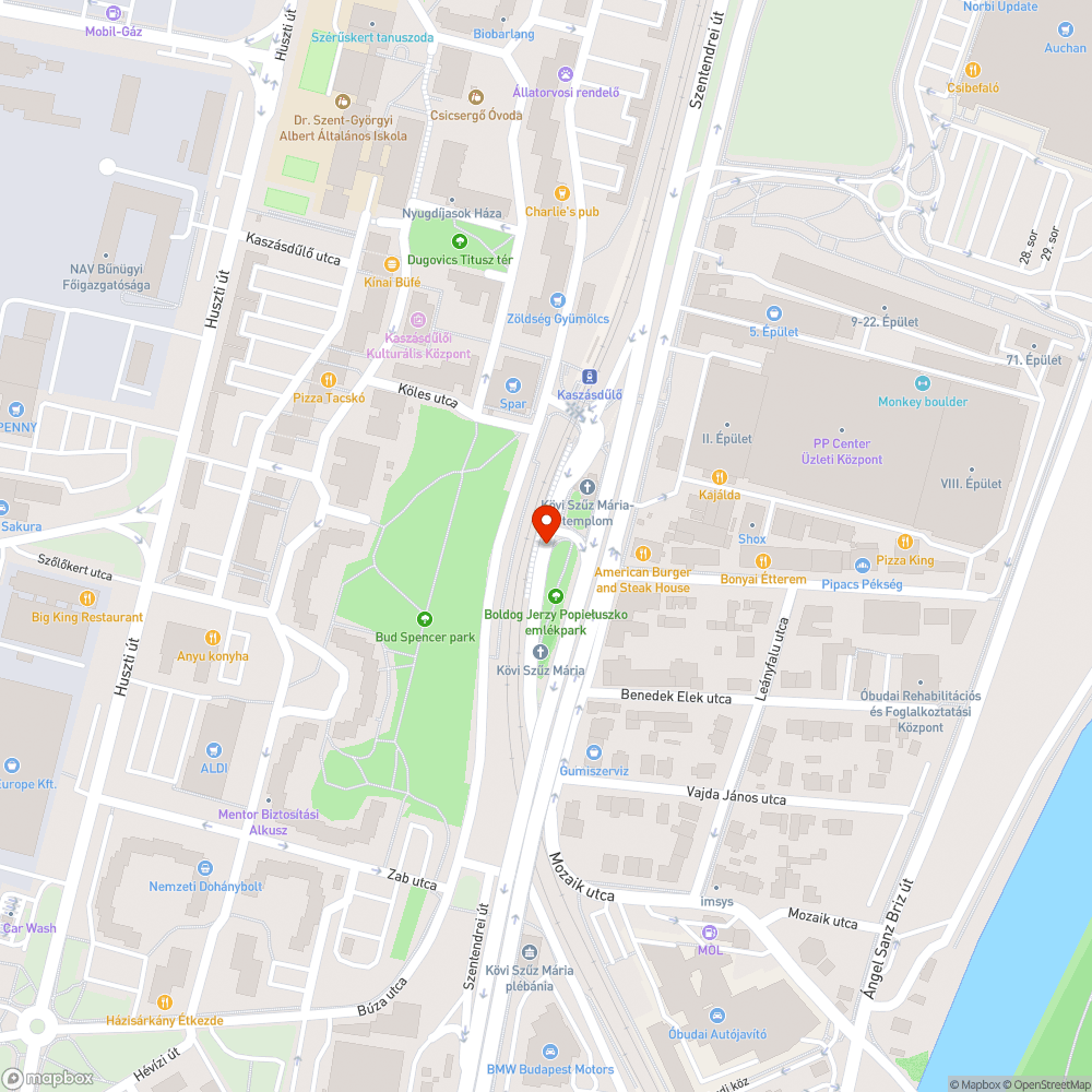 Már a fű is elkezdett nőni a kátyúban bejelentés helye