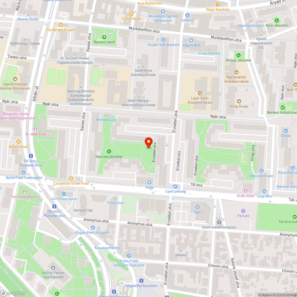 Fűnyírás elmaradt bejelentés helye