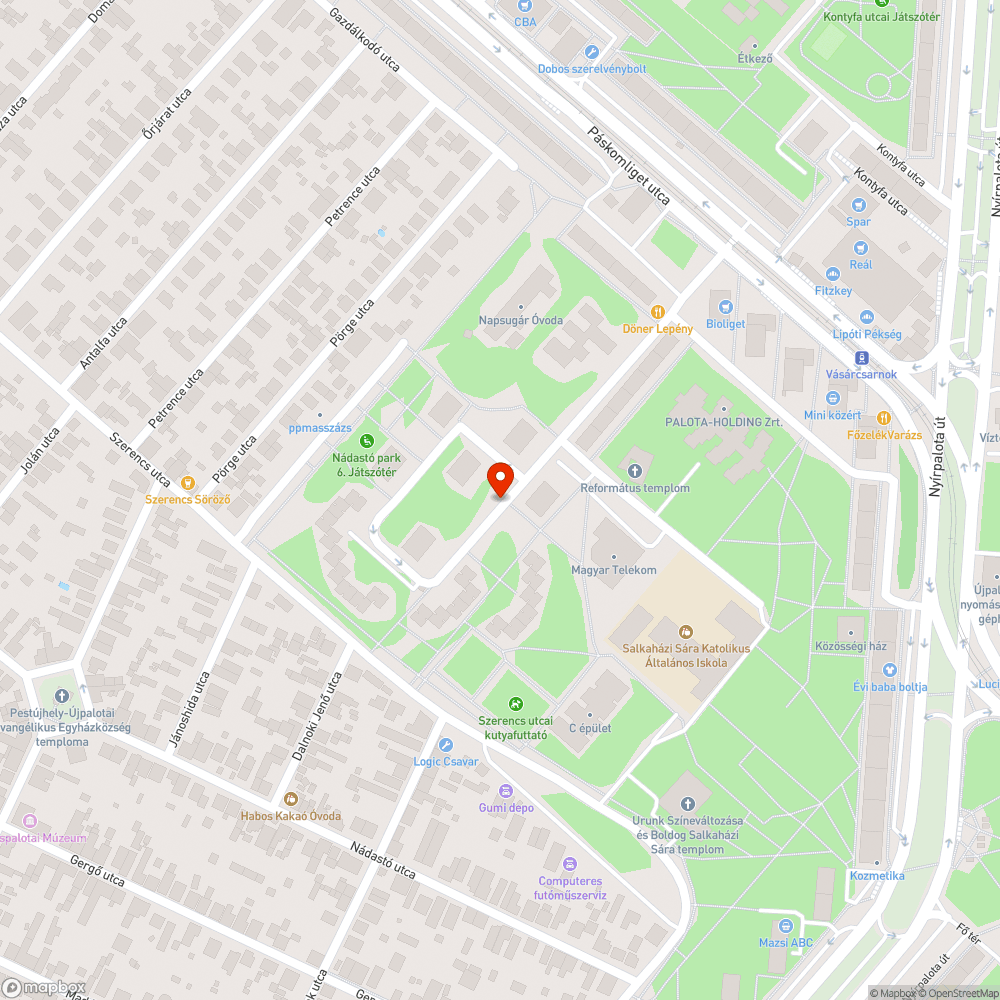 Elhagyott Renault bejelentés helye