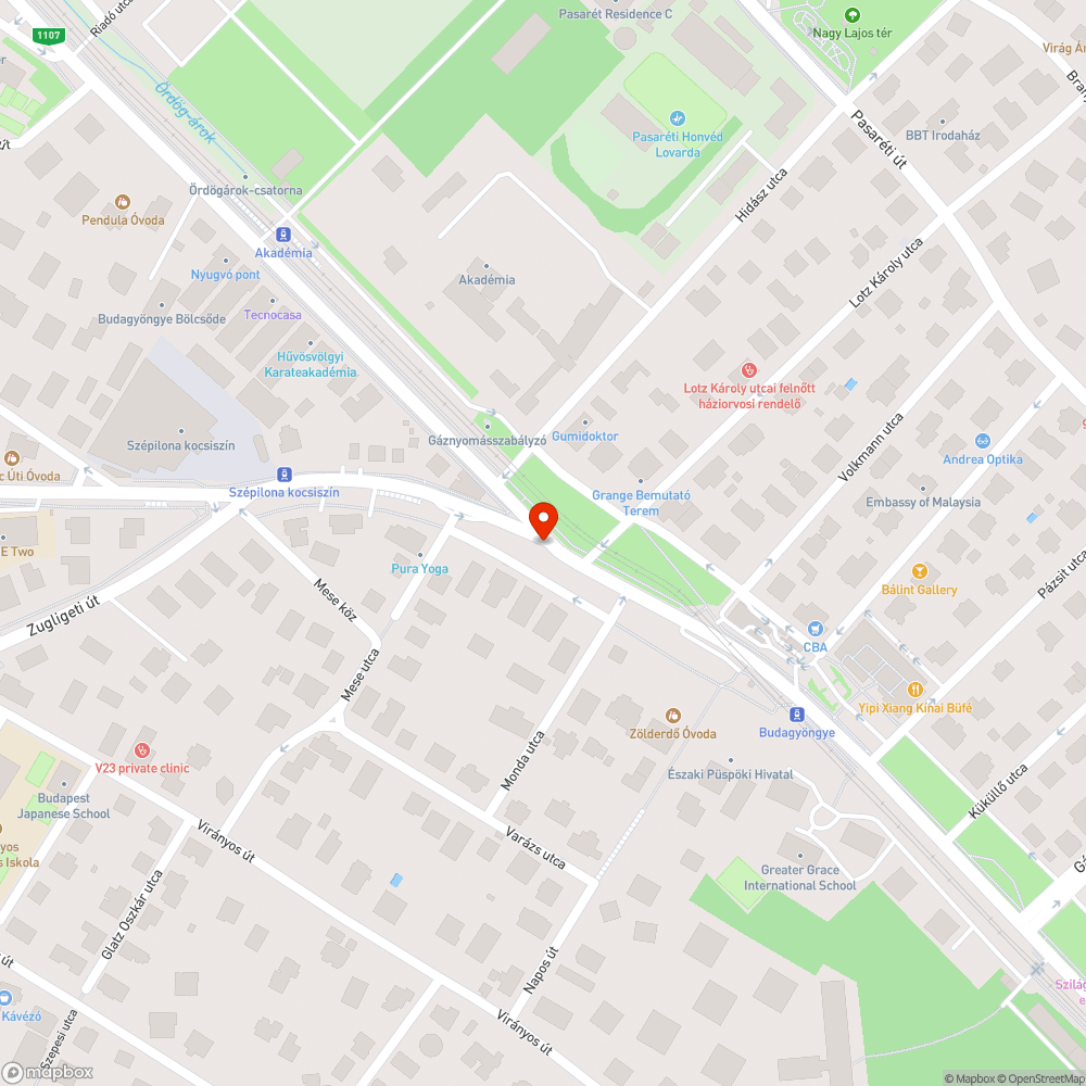 Sárral elárasztott sínszálak bejelentés helye