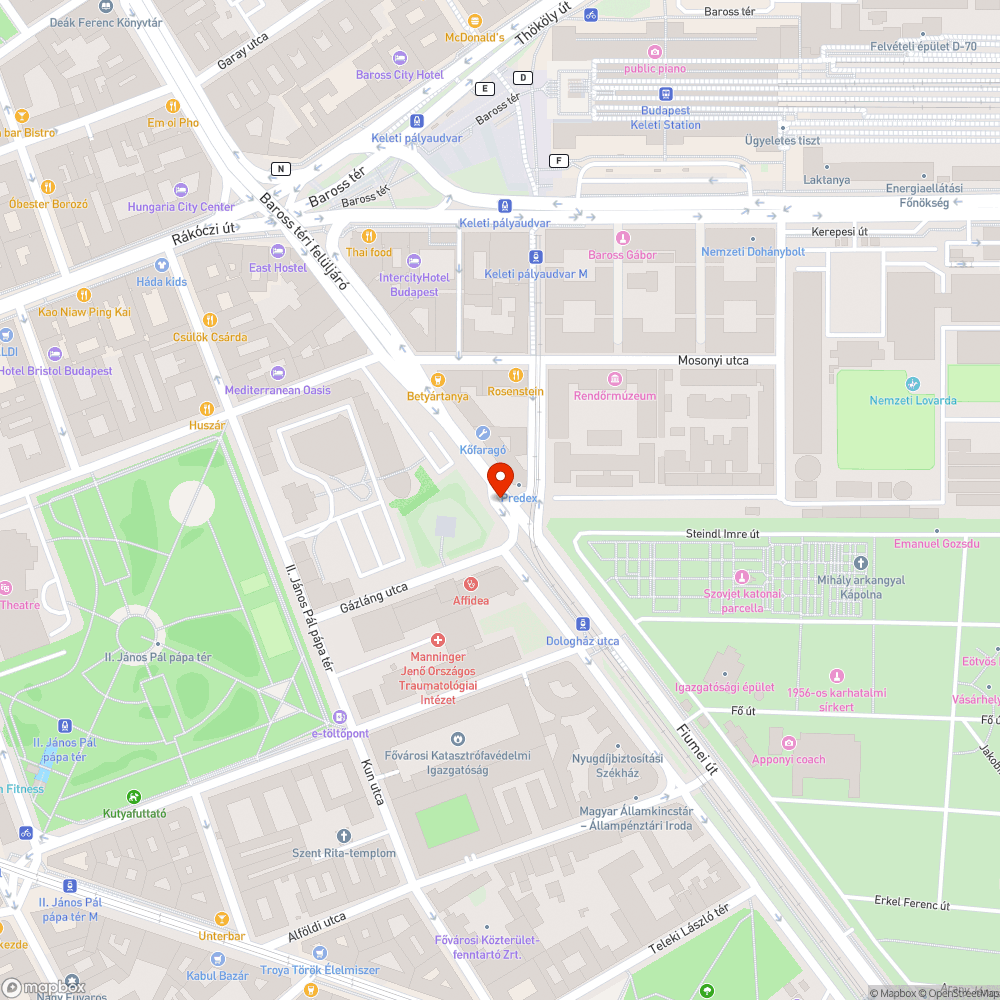 Gazos gyalogátkelő sziget bejelentés helye