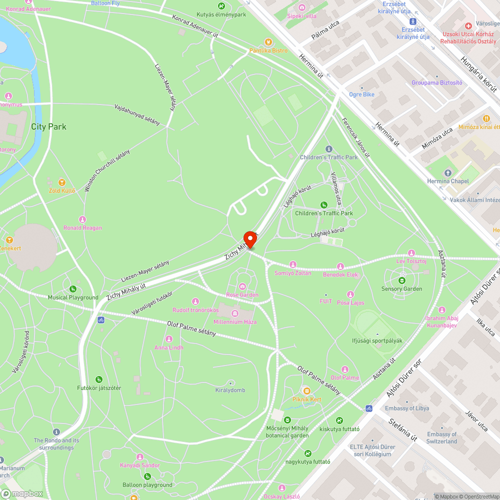 Hiányos kutyaitató csap a rózsakertnél bejelentés helye