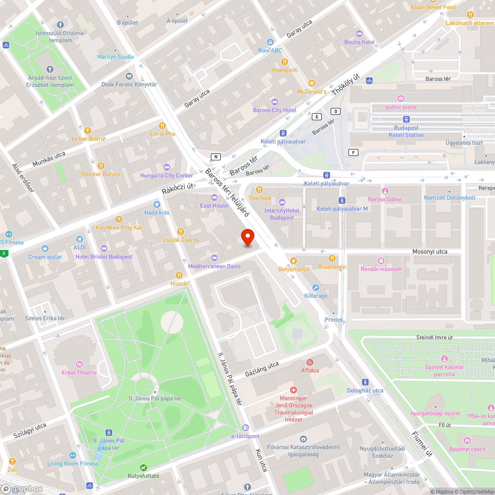 Hiányzó közmű fedél bejelentés helye