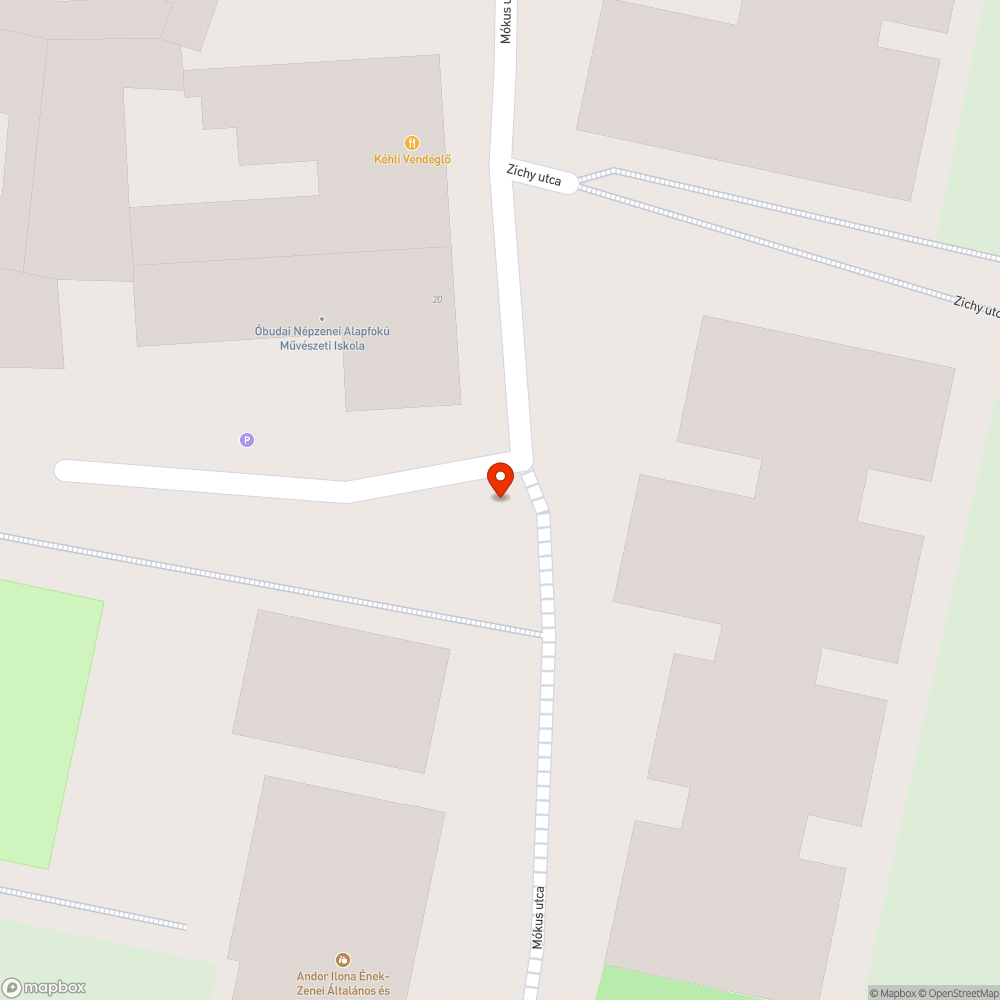 Kiszáradt, félig kidőlt fa bejelentés helye